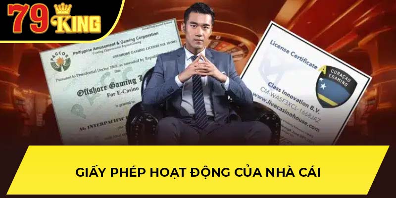 Giấy phép hoạt động của nhà cái